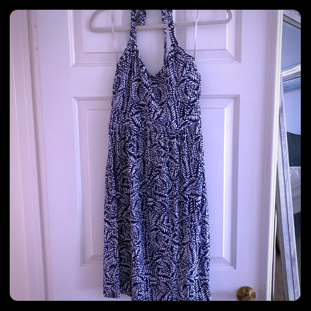 Tommy Bahamas halter tie dress